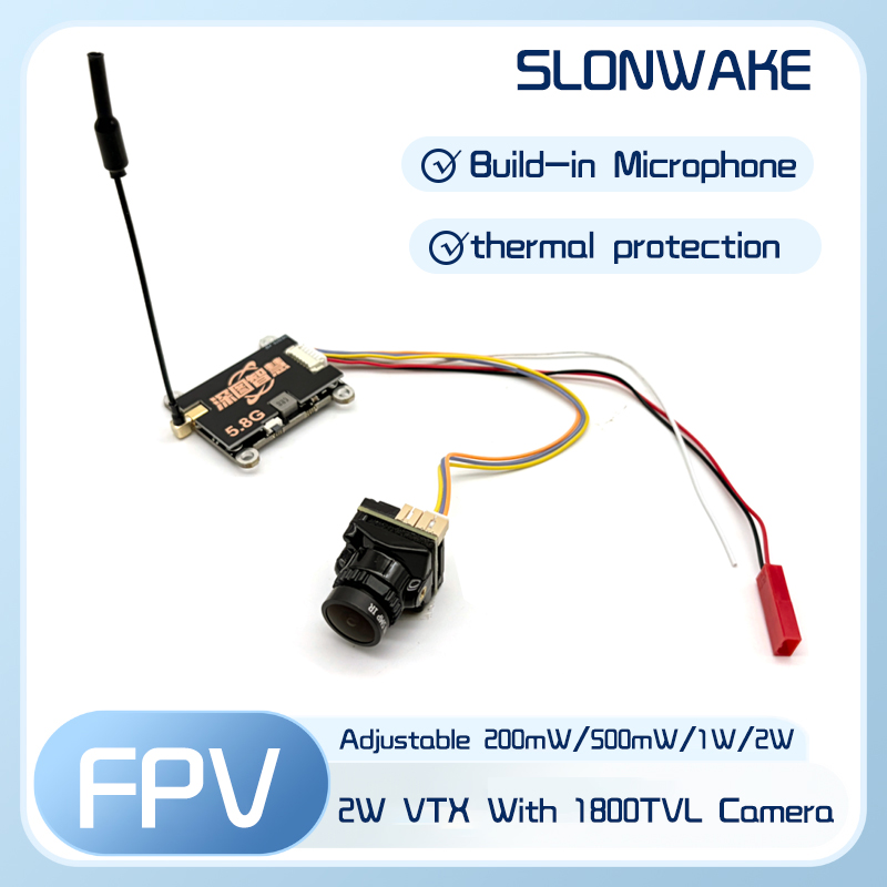 SLONWAKE 5.8G 56CH 2W 송신기 VTX( - Drone Transmitter 리뷰 및 가격