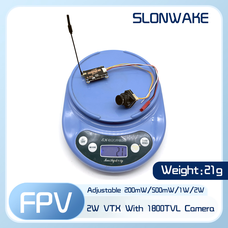 SLONWAKE 5.8G 56CH 2W 송신기 VTX( - Drone Transmitter 리뷰 및 가격