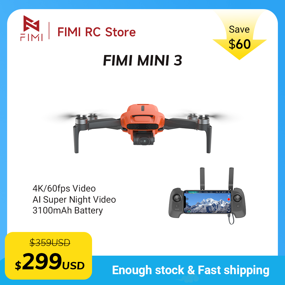 FIMI MINI 3 카메라 드론 4K 60fps 9k - Drone Gps Mount 리뷰 및 가격