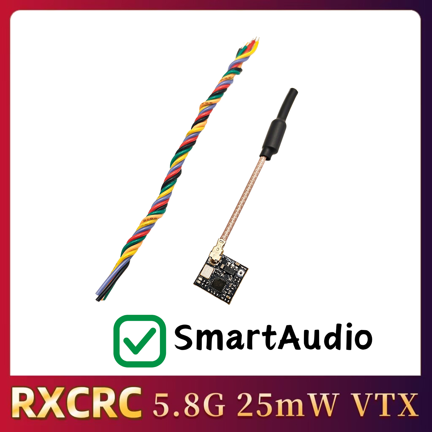RXCRC 5.8GHz 48채널 FPV 25mW 아날로 - Drone Transmitter 리뷰 및 가격